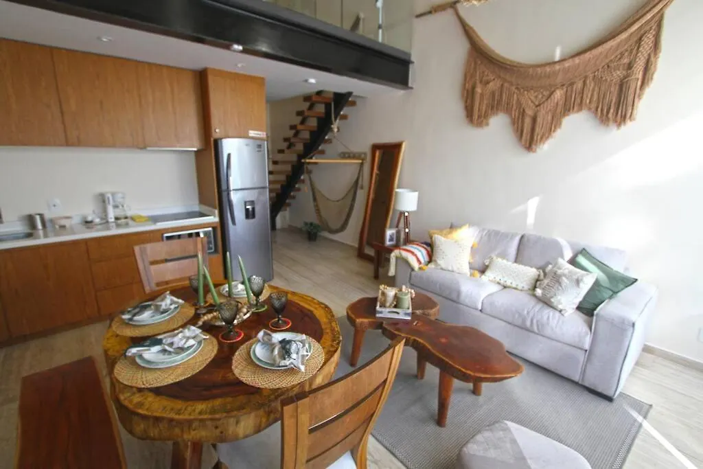 Jungle Loft With Confort And Luxury Tulum Pueblo Appartement